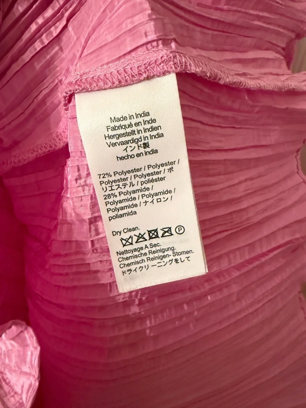J. Crew Crinkle High Neck Sheath Dress Size 22 bubblegum pink